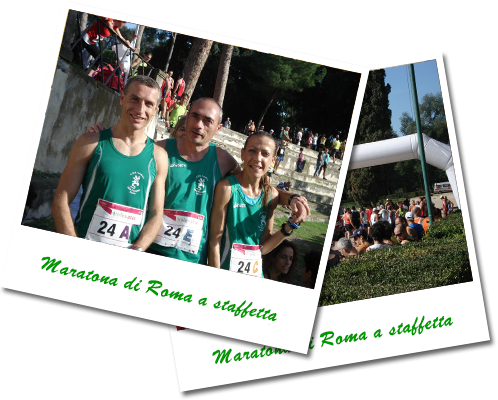 Maratona di Roma a staffetta
